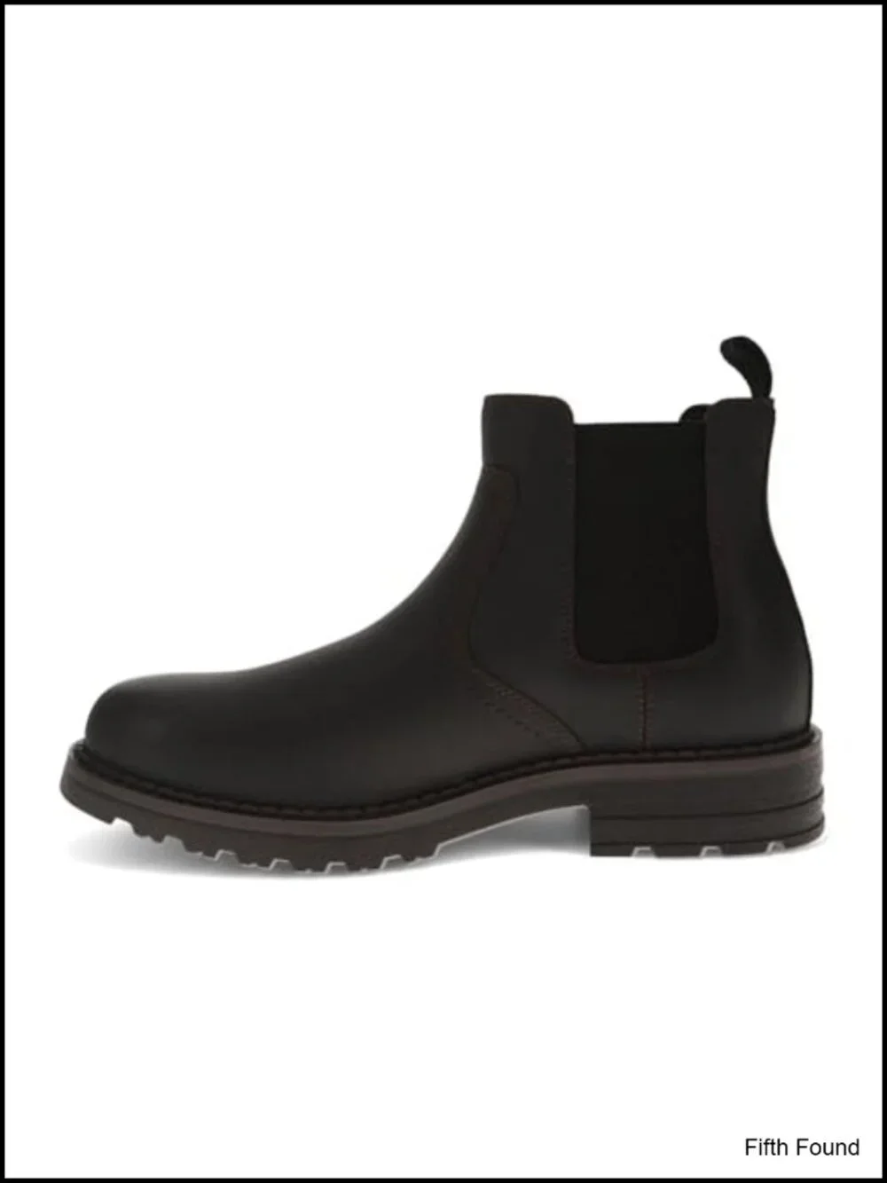 Men's Chelsea Boots with EVA Footbed, Lugged TPR Outsole, Pull-On